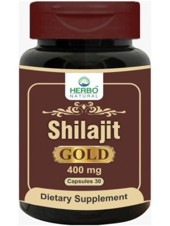 Herbo Natural Shilajit Gold 30 Capsule 400mg