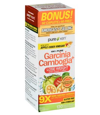 Garcinia  Cambogia  Weight Loss  Pills for  Women & Men  | Purely  Inspired  100% Pure  Garcinia  Cambogia |  Featuring  Apple Cider  Vinegar