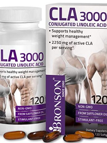 CLA 3000  Extra High  Potency  Supports  Healthy  Weight  Management  Lean Muscle  Mass NonStimulating  Conjugated