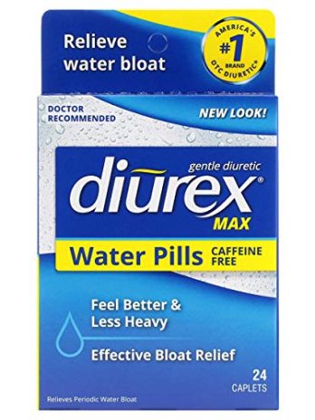 Diurex Max  Water Pills  – Maximum  Strength  Caffeine  Free  Diuretic –  Relieve  Water Bloat