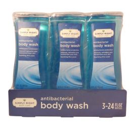 Simply Right Antibacterial Body Wash Sparkling Mist