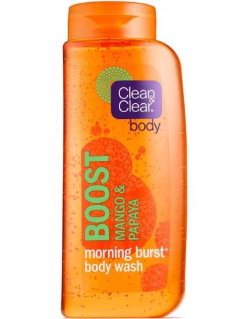 Clean &  Clear Boost  Mango &  Papaya Body  Wash