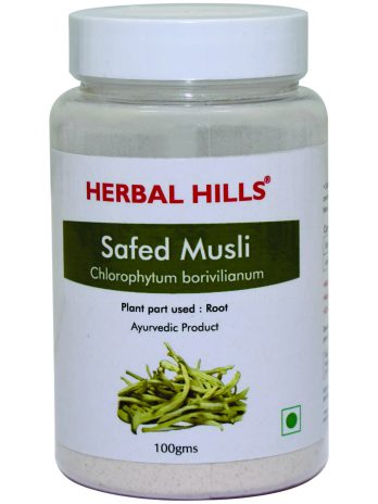 Nature Code Safed Musali Ayurvedic Capsules | Cholorophtytum Borivilianum |