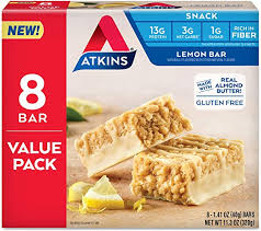Atkins Protein Meal Bar With Real Almond Butter Keto-Friendly Gluten Free