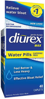 Diurex Max Water Pills Maximum Strength Caffeine Free Diuretic