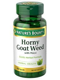 Nature’s Bounty Horny Goat Weed with Maca 60 Capsules