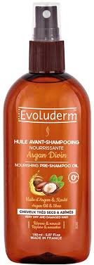 Evoluderm  Pre Shampoo  Oil Argan  Divin