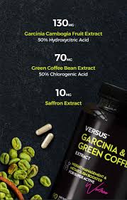 Versus Garcinia & Green Coffee Capsules