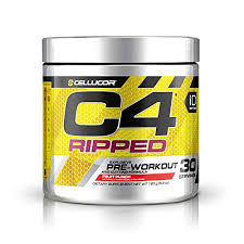 C4 Ripped Pre Workout Powder Fruit Punch