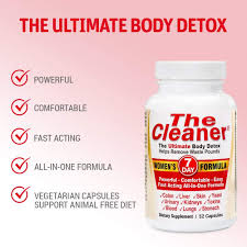 The Cleaner  7Day  Women’s  Formula  Ultimate  Body Detox  (52  Capsules)