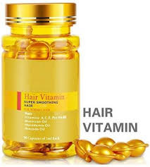 Azad Gift Shop Hair Care Oil With Vitamin-E Soft Gel Capsules (Pack Of 60)