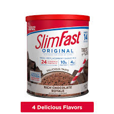 SlimFast Original  Weight Loss Meal Replacement RTD Shakes with 10g Protein & 5g Fibe