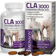 CLA 3000 Extra High Potency Supports Healthy Weight Management Lean Muscle Mass Non-Stimulating Conjugated