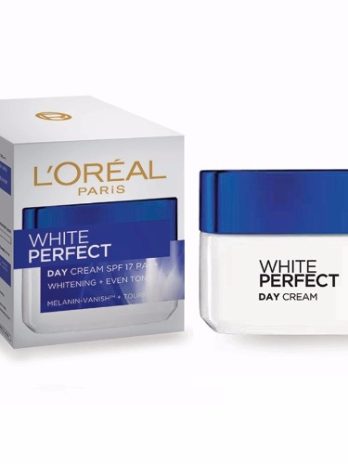 L’oreal Paris White Perfect Day Cream, Whitening + Even Tone, Spf 17, 50ml