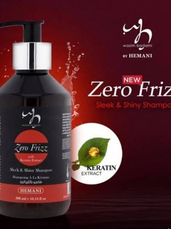 WB By Hemani Zero Frizz Keratin Extract Sleek & Shiny Shampoo 300ml